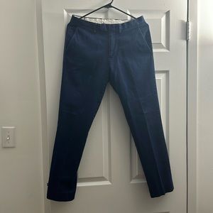 JCrew Khaki Pants - Slim 29” W x 30” L - Navy blue